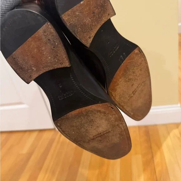 To Boot New York Classic Black Leather Men's Dress Shoes In Size 9 - Picture 3 of 3